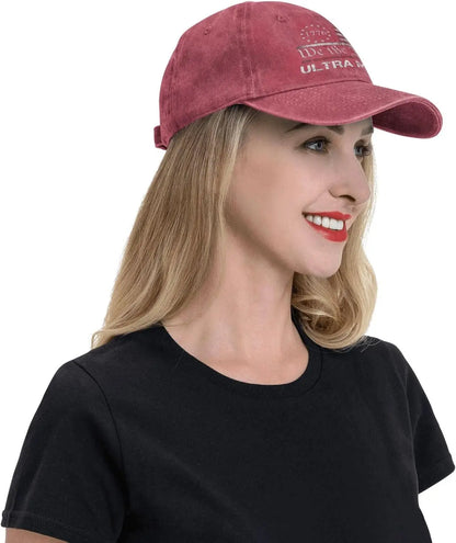 Trump Hats Ultra MAGA - We the People Proud Republican USA Flag Hats Vintage Adjustable Baseball Cap Cotton MAGA Hat